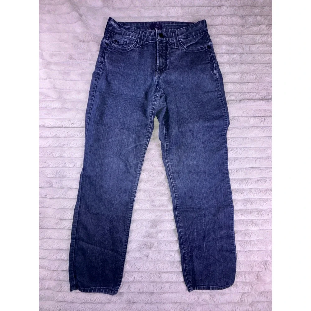NYDJ Not Your‎ Daughters Jeans Women's 8 Skinny Ankle Lift Tuck Stretch 28x29